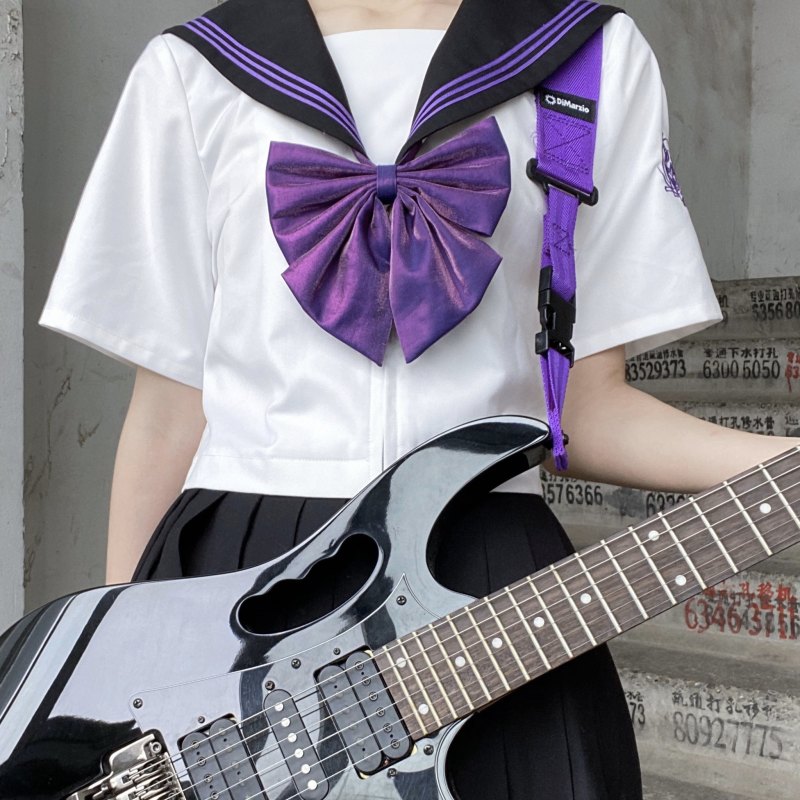 ＊现货＊圣鸦礼拜堂漫天星光【穗乐仙】偏光蓝金葡萄紫jk手作领结